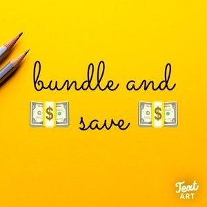 Bundle and save 💵